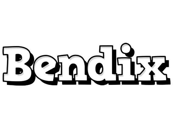 Bendix snowing logo