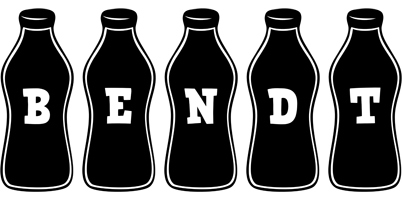 Bendt bottle logo