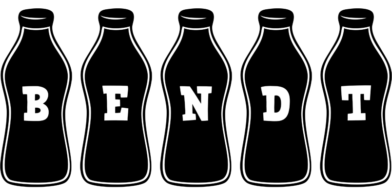 Bendt bottle logo
