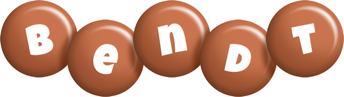 Bendt candy-brown logo