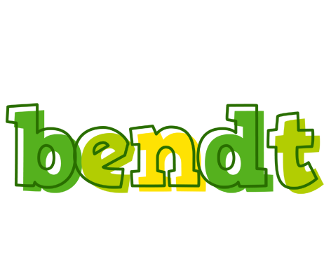Bendt juice logo
