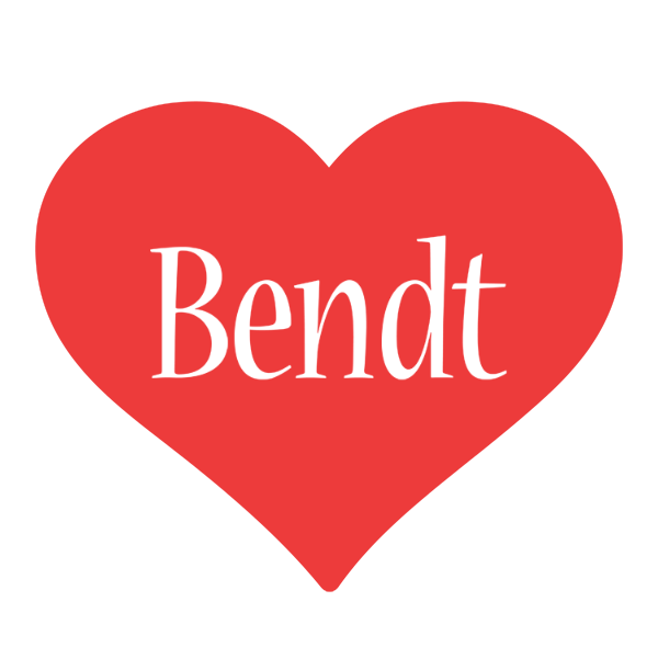 Bendt love logo