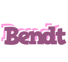 Bendt relaxing logo