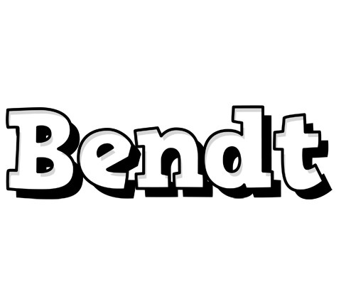 Bendt snowing logo