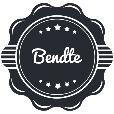 Bendte badge logo