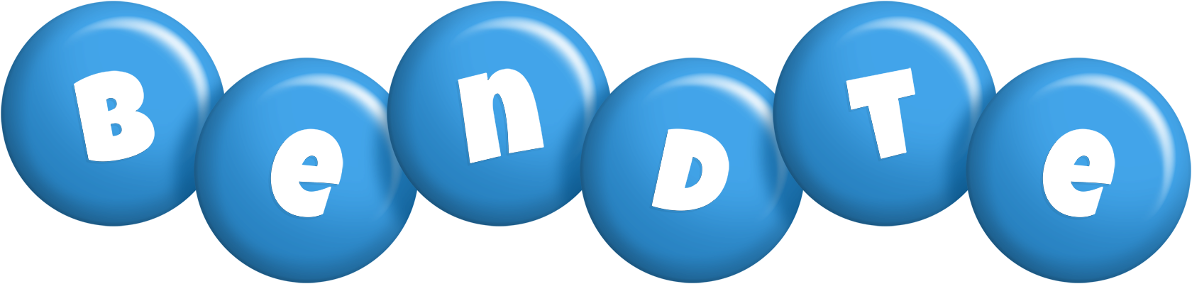 Bendte candy-blue logo