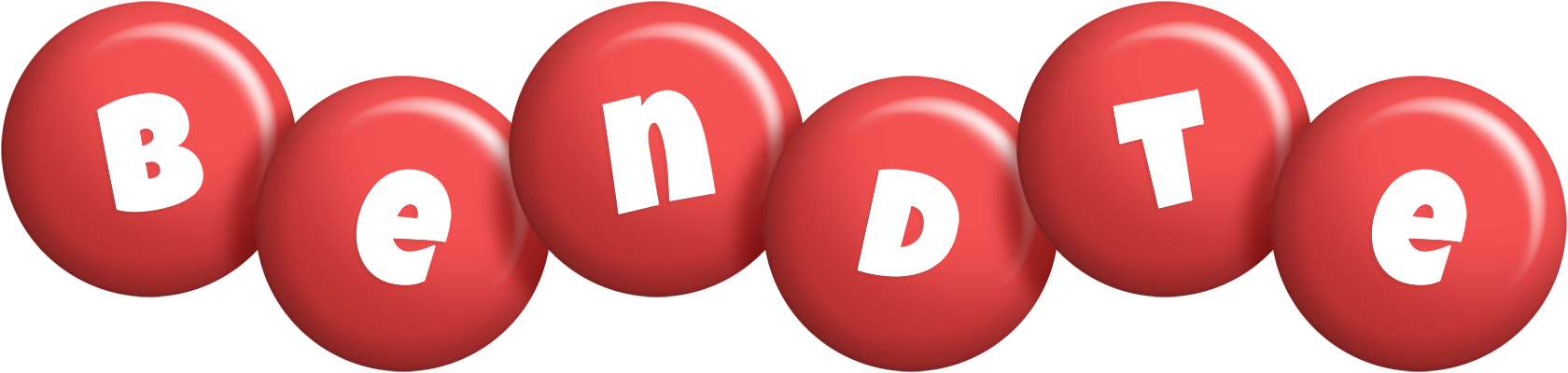 Bendte candy-red logo