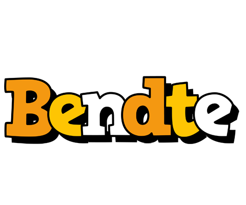Bendte cartoon logo
