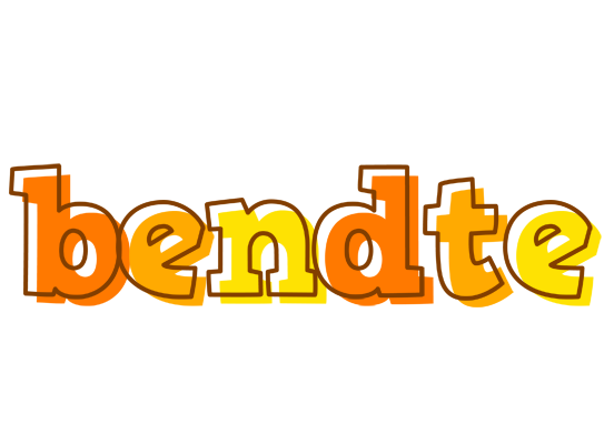 Bendte desert logo