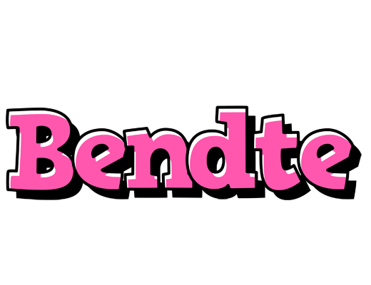 Bendte girlish logo