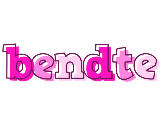 Bendte hello logo