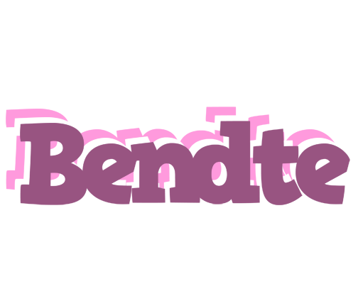 Bendte relaxing logo