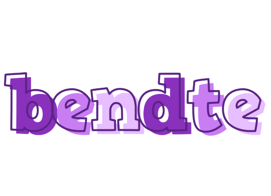 Bendte sensual logo