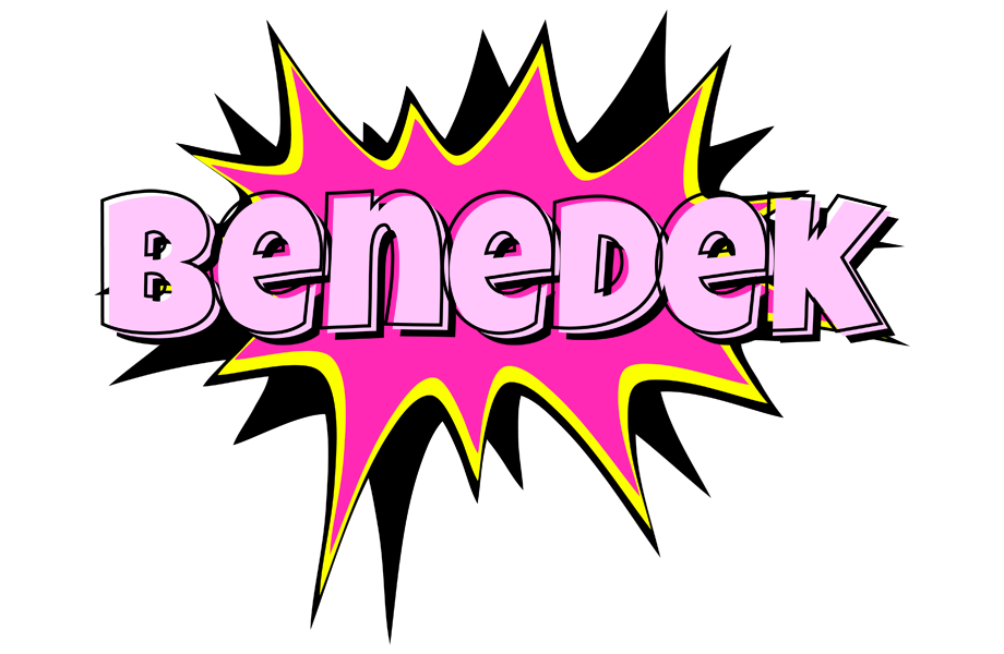Benedek badabing logo