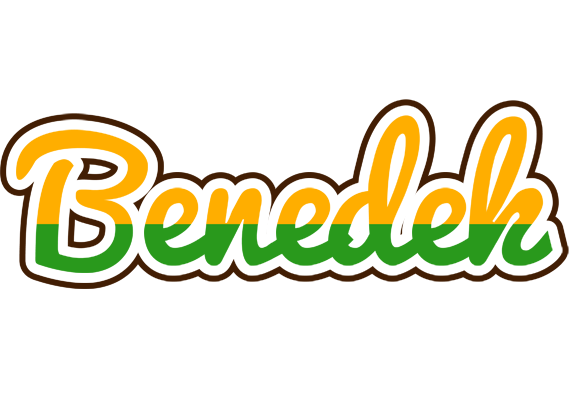 Benedek banana logo