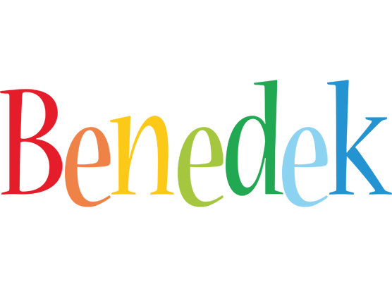 Benedek birthday logo