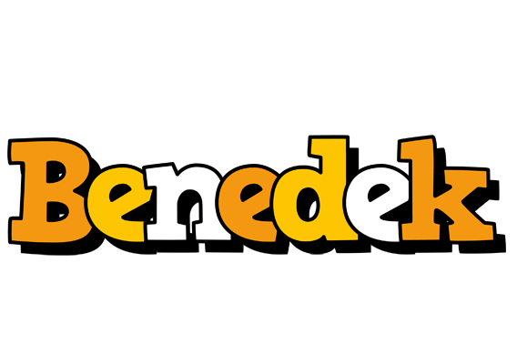 Benedek cartoon logo
