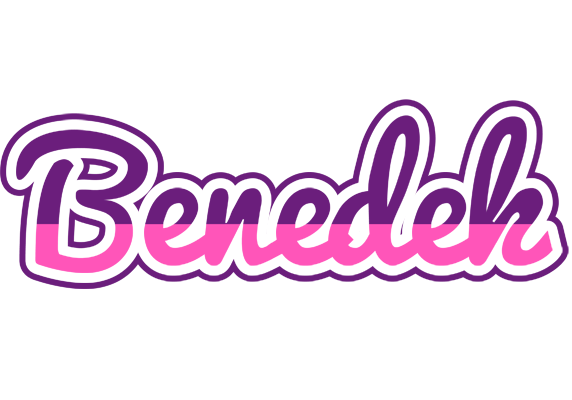 Benedek cheerful logo
