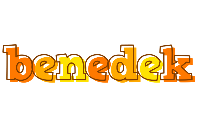 Benedek desert logo