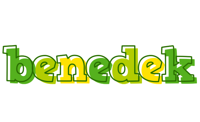 Benedek juice logo