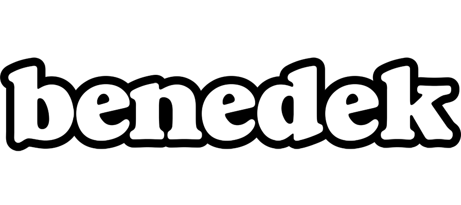 Benedek panda logo