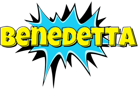 Benedetta amazing logo