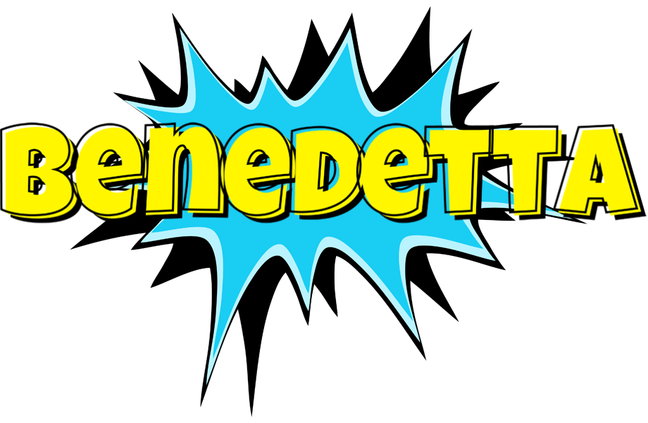 Benedetta amazing logo
