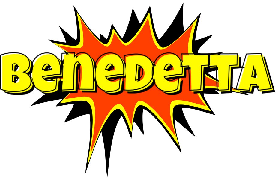 Benedetta bazinga logo