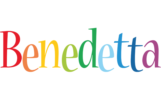 Benedetta birthday logo