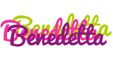 Benedetta flowers logo