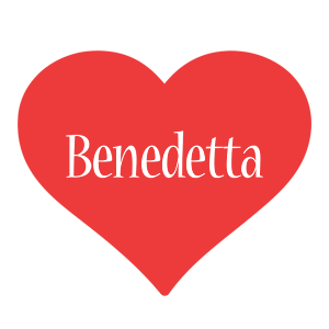 Benedetta love logo