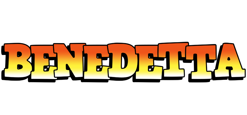 Benedetta sunset logo