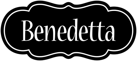 Benedetta welcome logo