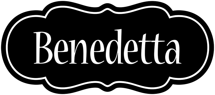 Benedetta welcome logo