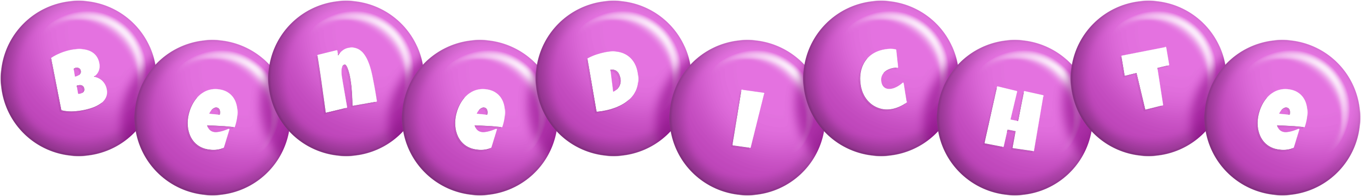 Benedichte candy-purple logo