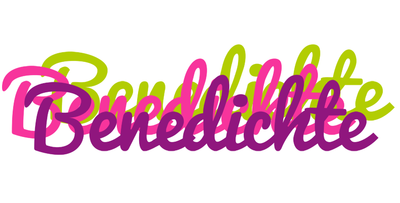 Benedichte flowers logo