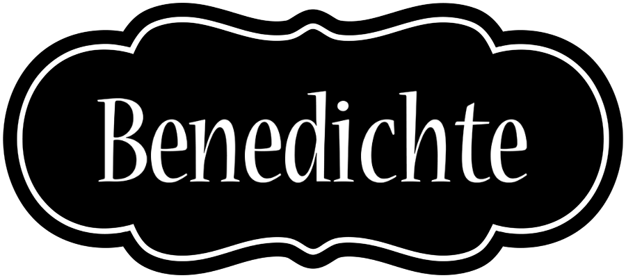 Benedichte welcome logo