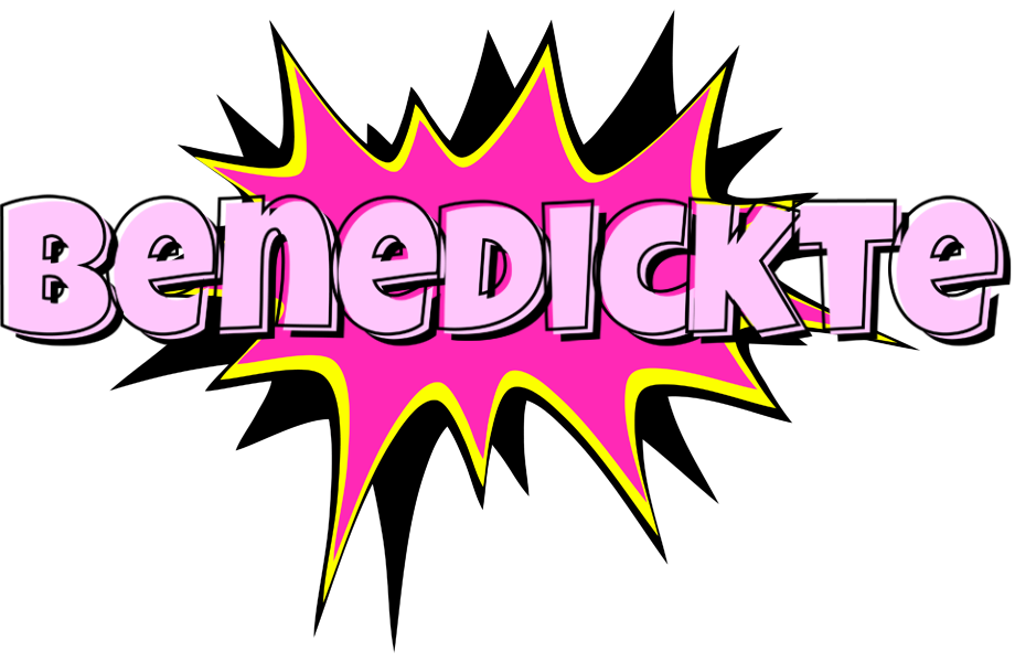 Benedickte badabing logo