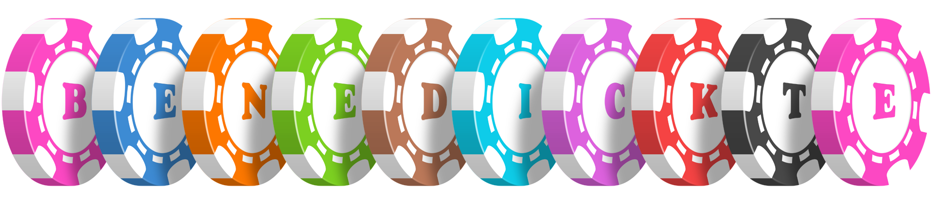 Benedickte bluffing logo