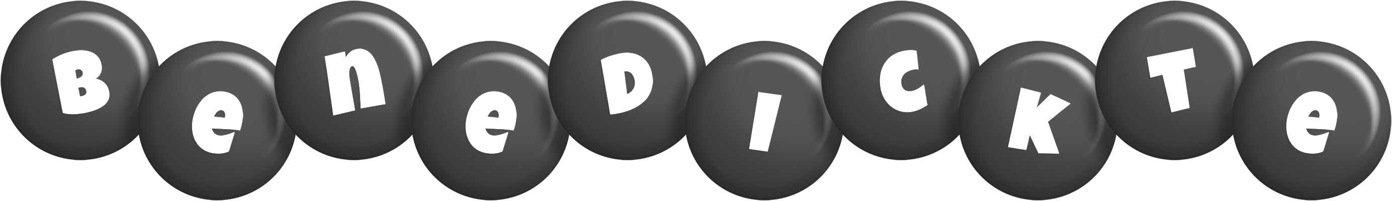 Benedickte candy-black logo