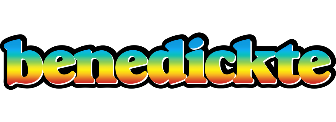 Benedickte color logo