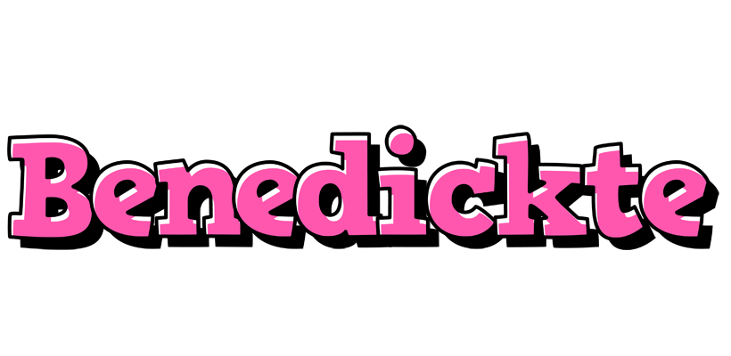 Benedickte girlish logo