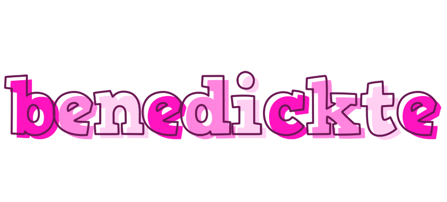 Benedickte hello logo