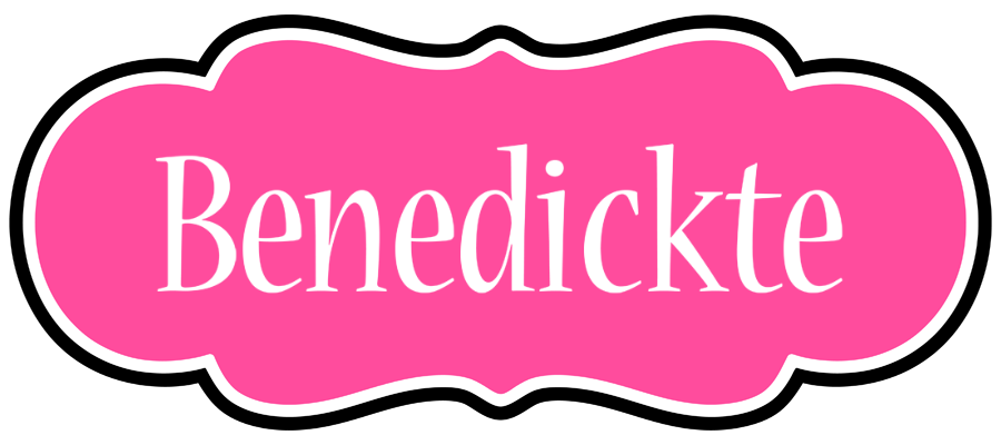 Benedickte invitation logo