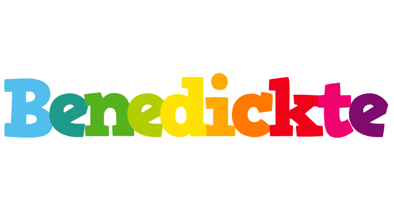 Benedickte rainbows logo