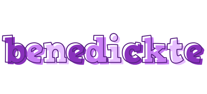 Benedickte sensual logo