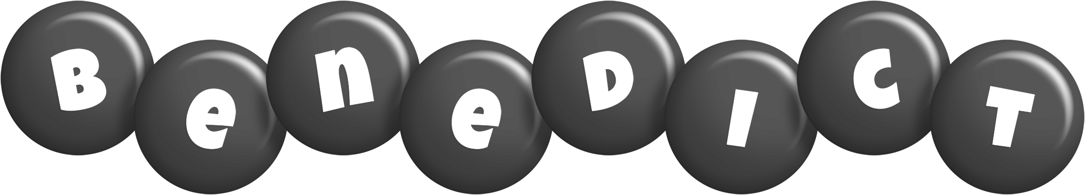 Benedict candy-black logo