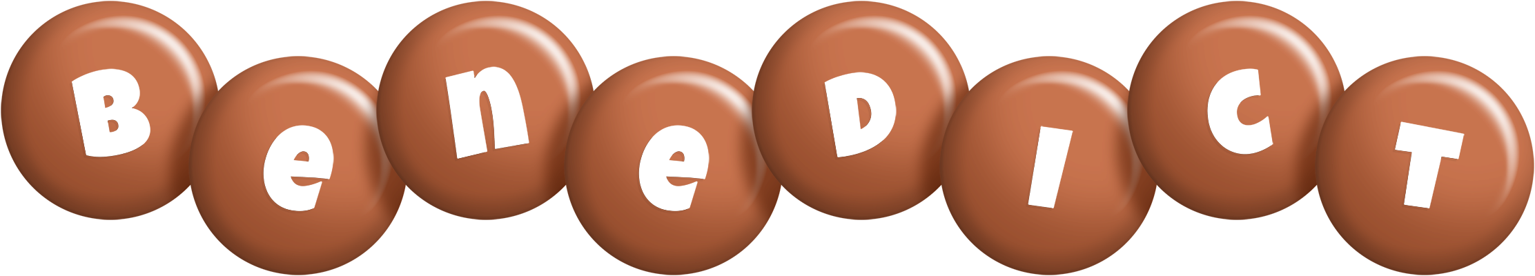 Benedict candy-brown logo