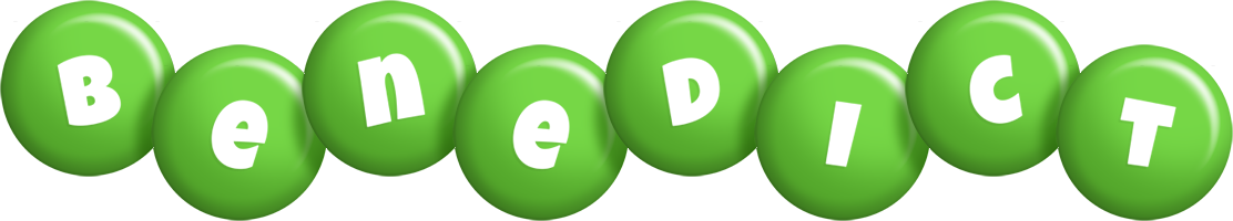 Benedict candy-green logo