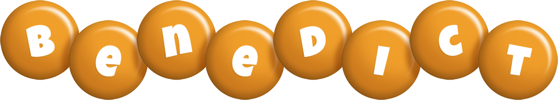 Benedict candy-orange logo